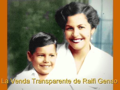 Dede y su hijo Jaime Enrique Fernandez Mirabal.