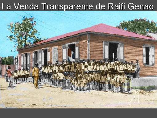 Escuela de Barahona y alumnos 1932